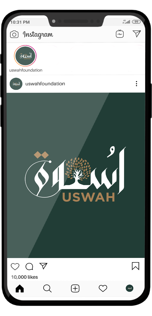 Uswah insta feed